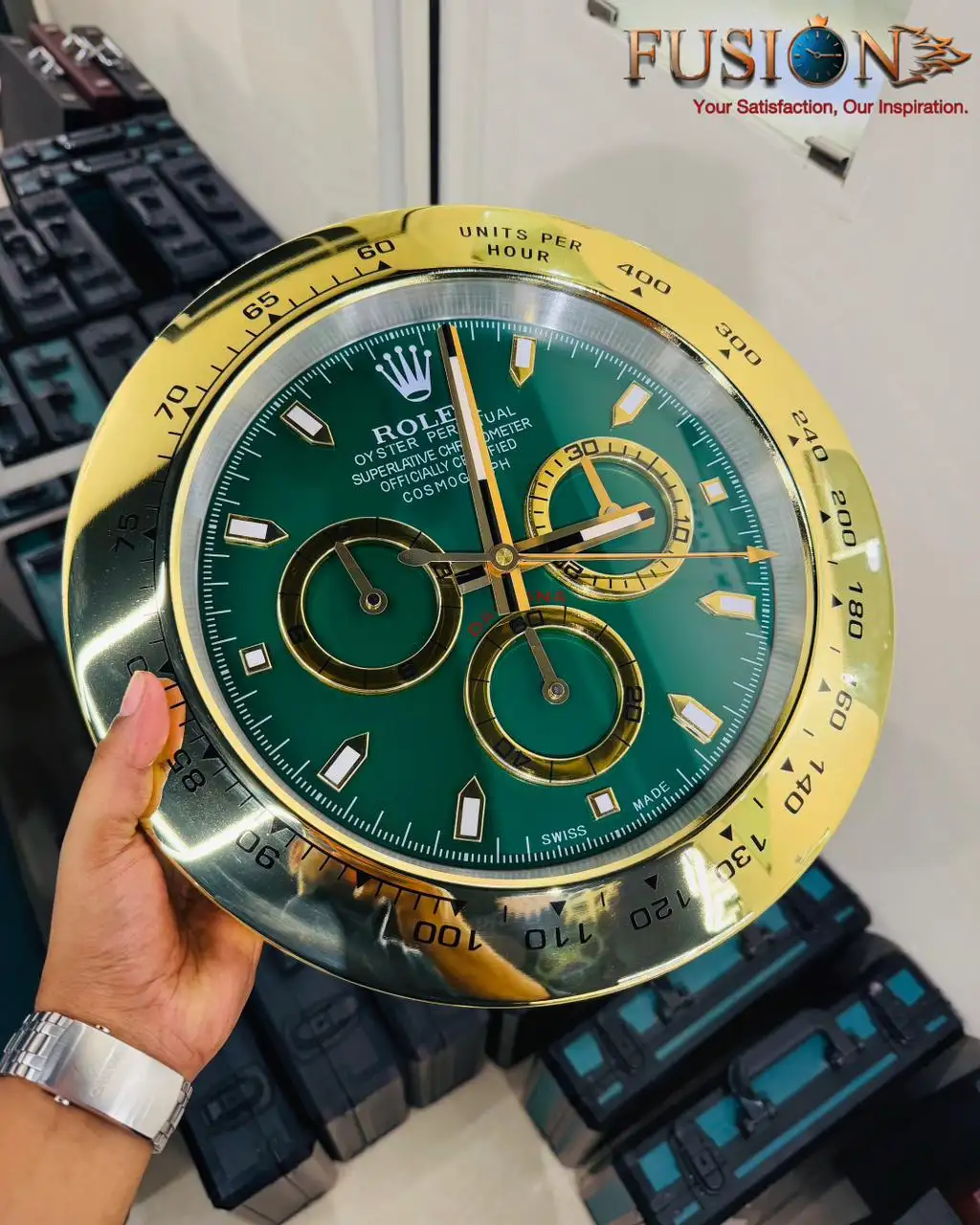 ROLEX Daytona Wall Clock || Inspired Version
