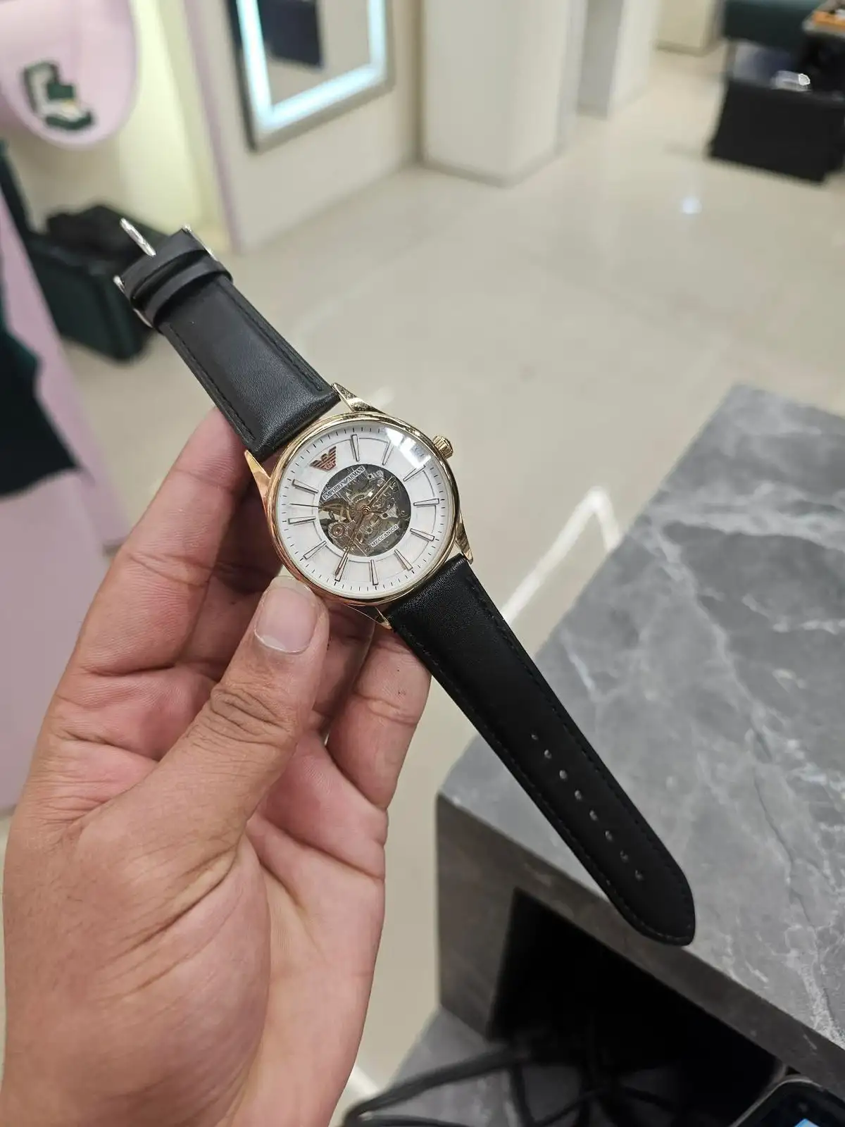 EMPORIO ARMANI Automatic Watch || Semi AAA Grade Inspired Version