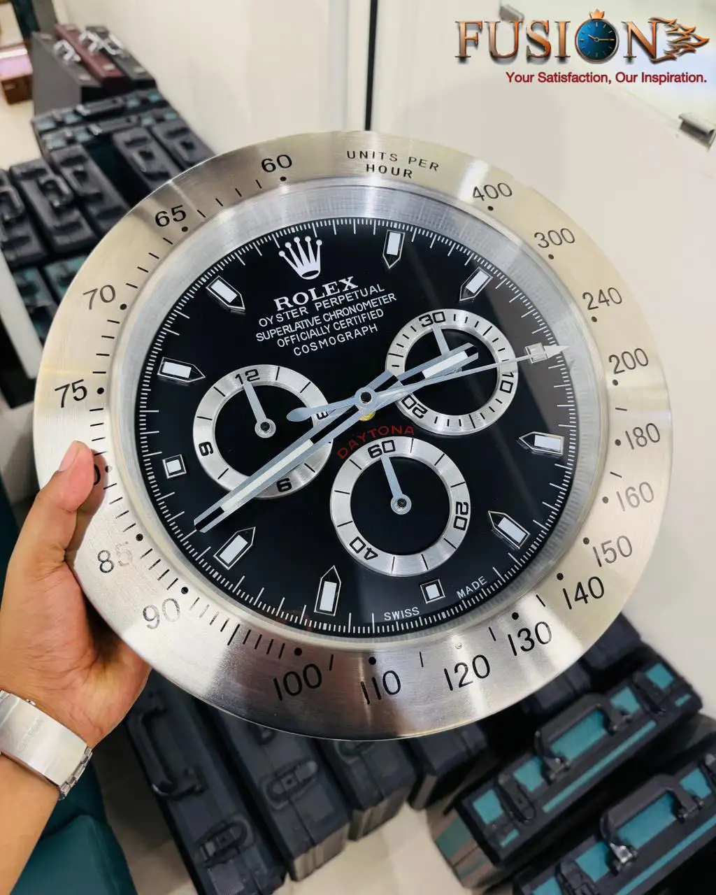 ROLEX Daytona Wall Clock || Inspired Version