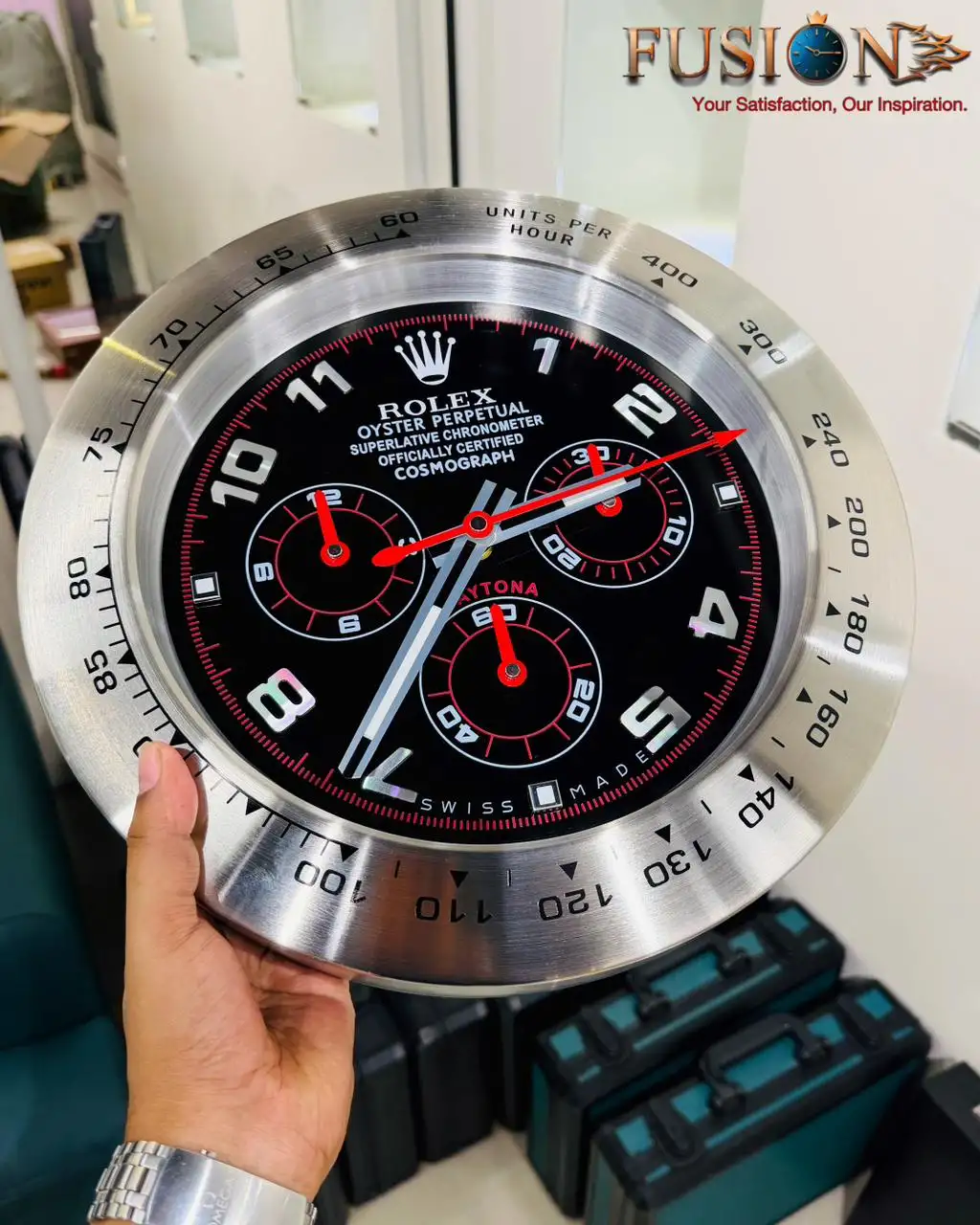 ROLEX Daytona Wall Clock || Inspired Version